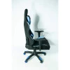 Крісло геймера NORD в тканині, колір чорний/синій
