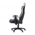 Кресло геймерское AMF VR Racer Expert Wizard Серый (PU Черный/белый)