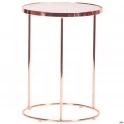 Стіл журнальний Kalibri, rose gold, glass top