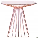 Стол Tern, rose gold, glass top