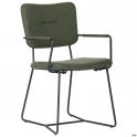 Стул Alphabet H black / olive