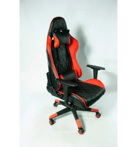 Кресло геймера KIGER, цвет черный/красный