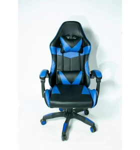 Крісло геймера HANCOCK, колір чорний/синій