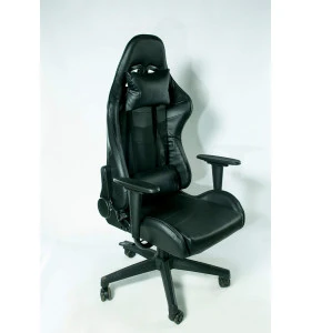 Кресло геймера BRAMBY, цвет черный/черный