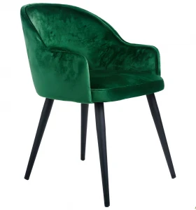 Кресло Aranguiz черный/зеленый