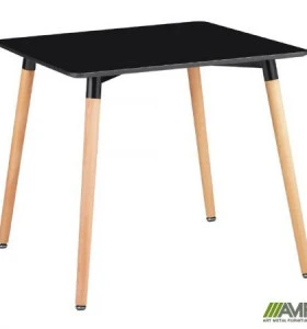 Обідній стіл Kolibri, колір чорний (МДФ)