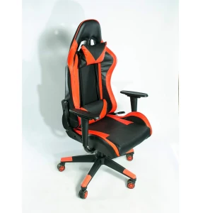 Кресло геймера GONTER, цвет черный/красный
