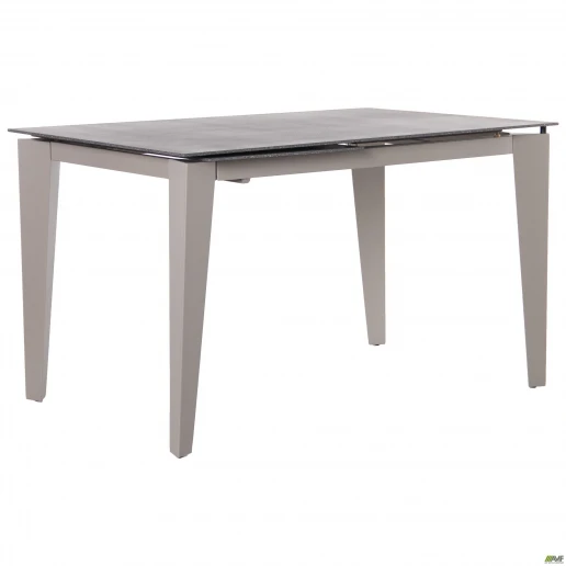 Стіл обідній розкладний Jonathan beige / stone Granite taupe