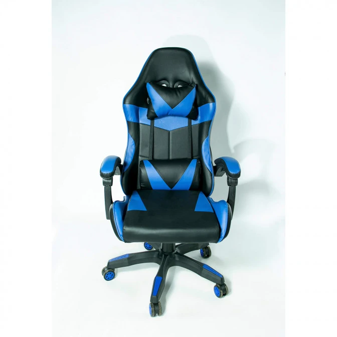 Крісло геймера HANCOCK, колір чорний/синій